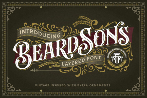 Beardsons: The Blackletter Font That Brings Vintage Soul to Modern Design