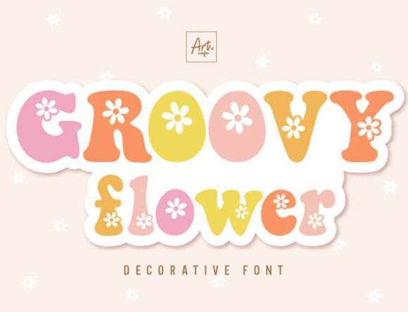 Bring a Retro Vibe to Your Spring Projects with Groovy Flower
