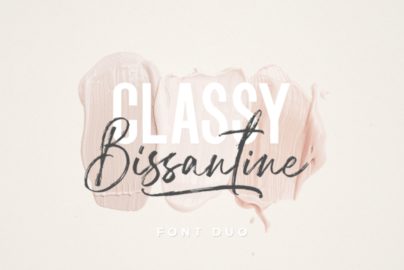 Classy Bissantine Duo: A Sophisticated Font Pairing for Elegant Designs