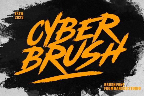 Cyber Brush: The Handwritten Font with Authentic Texture