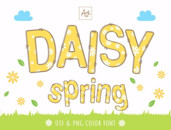 Daisy Spring: A Playful Typeface for Whimsical Projects