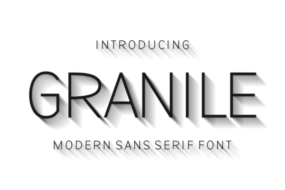 Granile: The Modern Sans Serif for Clean Branding