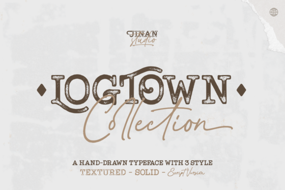 Logtown: Vintage Character for Modern Design Projects