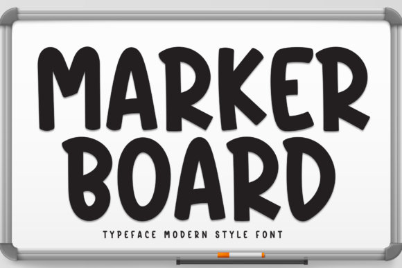 Marker Board: The Handwritten Font That Feels Like a Friend