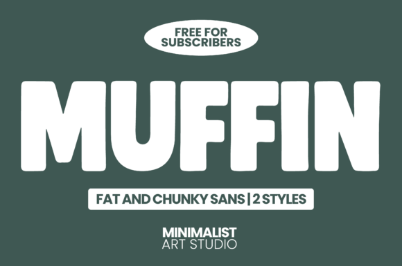 Muffin: The Chunky Sans Serif That Makes Text Pop