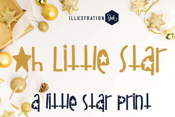 Oh Little Star: A Crafty Font with Celestial Charm