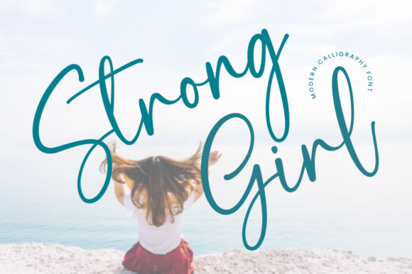 Strong Girl: The Delicate Script Font for Elegant Branding