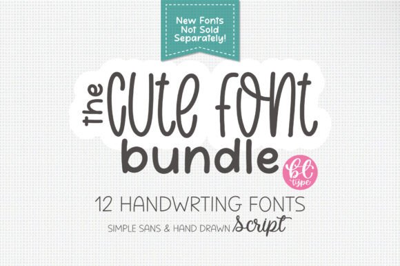 The Cute Handwriting Bundle: A Designer's Secret Weapon