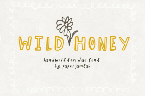 Wild Honey: A Typeface for Dreamers and Slow-Living Brands