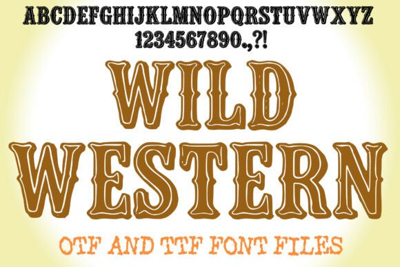 Wild Western: The Cowboy Font That Brings Frontier Flair to Your Projects